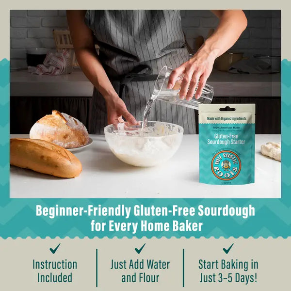 Gluten-Free Sourdough Starter Culture Woelk's House of Diamonds Russell, KS