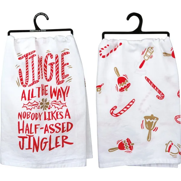 Kitchen Towel - Jingle Woelk's House of Diamonds Russell, KS