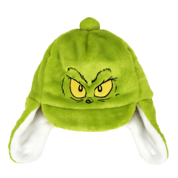 SNOWP Grinch Trapper Hat Woelk's House of Diamonds Russell, KS