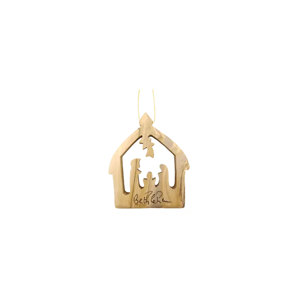 Thick Bethlehem Nativity Ornament Woelk's House of Diamonds Russell, KS