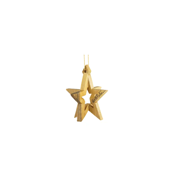 3D Ornament Bethlehem Star Woelk's House of Diamonds Russell, KS