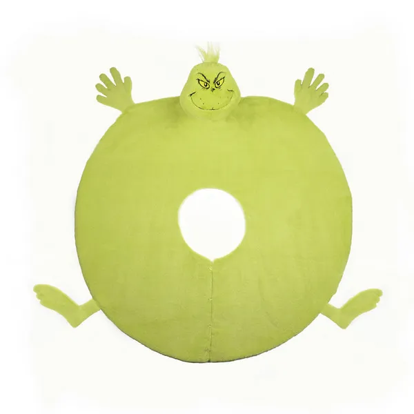 Grinch Stuffed Tree Skirt Woelk's House of Diamonds Russell, KS