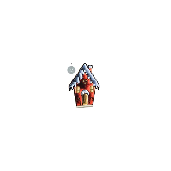 Gingerbread house Infinity Light Woelk's House of Diamonds Russell, KS