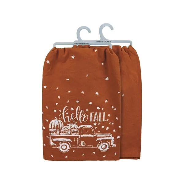 Kitchen Towel - Hello Fall Woelk's House of Diamonds Russell, KS
