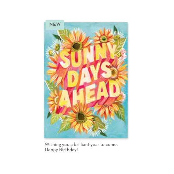 Sunny Days Birthday Card Woelk's House of Diamonds Russell, KS
