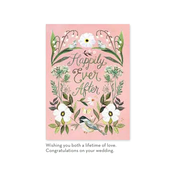 Happily Ever After Wed Card Woelk's House of Diamonds Russell, KS