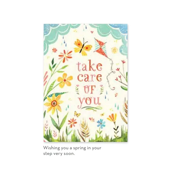Care of You Get Well Card Woelk's House of Diamonds Russell, KS