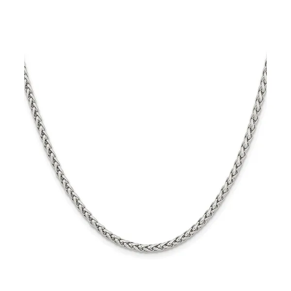 Stainless Steel Polished 3mm 24in Wheat Chain Woelk's House of Diamonds Russell, KS