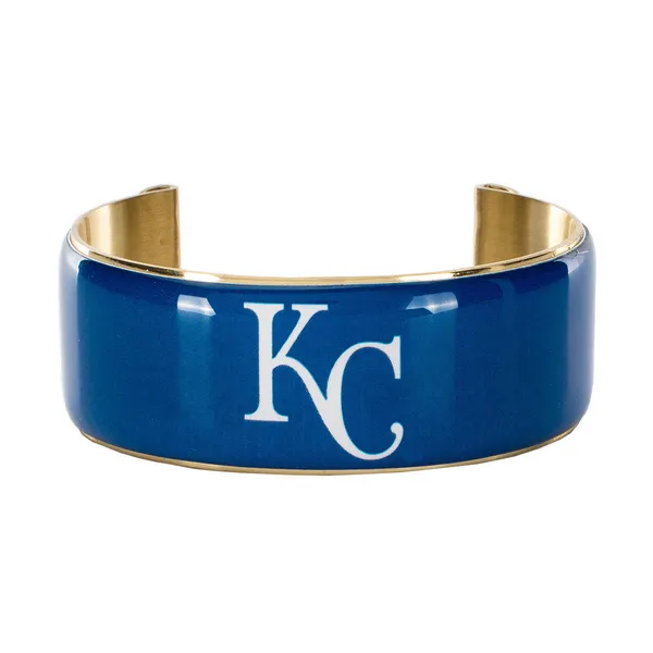 MLB ART DECO 1.0 CUFF KANSAS CITY ROYALS GOLD