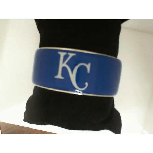 MLB ART DECO 1. CUFF - KANSAS CITY ROYALS SILVER
