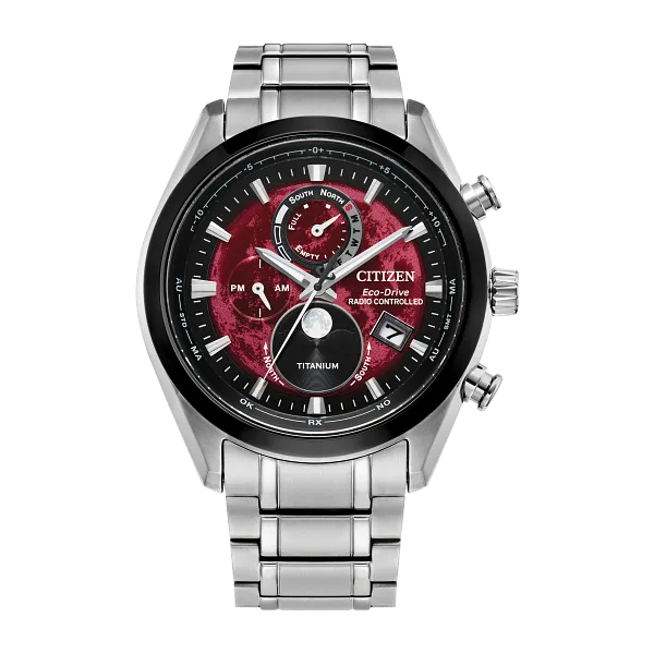 Men's Citizen Eco WR100 TI Brac Red Woelk's House of Diamonds Russell, KS
