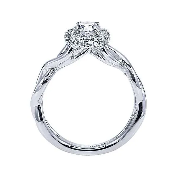 White Gold .75ct tdw Diamond Engagement Ring Image 3 Your Jewelry Box Altoona, PA