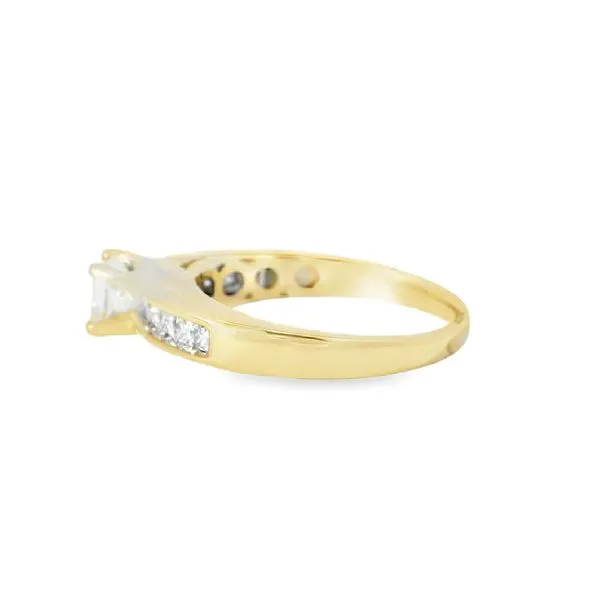 Diamond Princess Engagement Ring