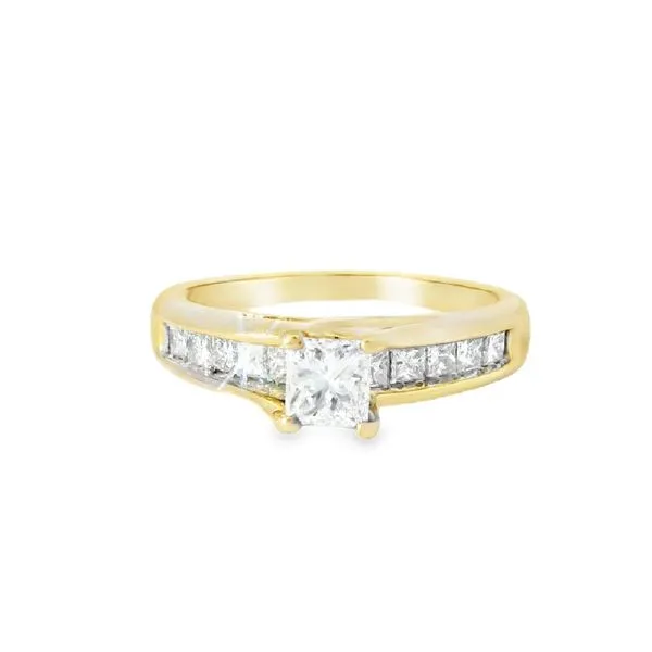 Diamond Princess Engagement Ring