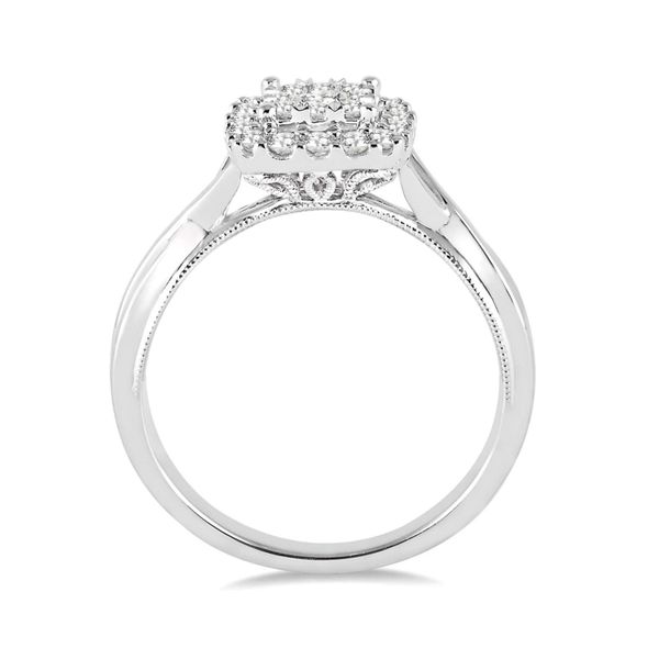 14K White Gold .50Ctw Diamond Lovebright Ring Image 3 Your Jewelry Box Altoona, PA