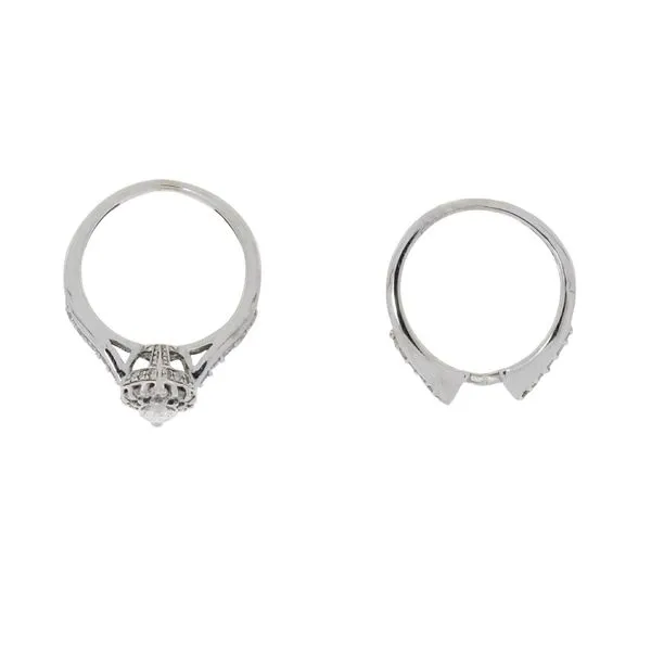 Marquise Diamond Engagement Ring Set Image 3 Your Jewelry Box Altoona, PA