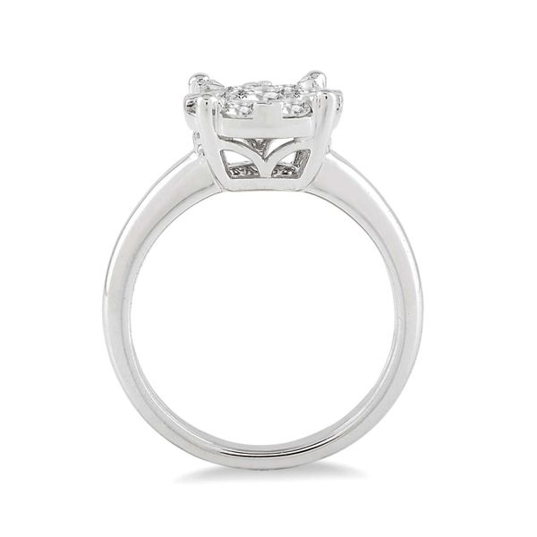 14K White Gold 1.50Ctw Lovebright Diamond Solitaure Image 3 Your Jewelry Box Altoona, PA