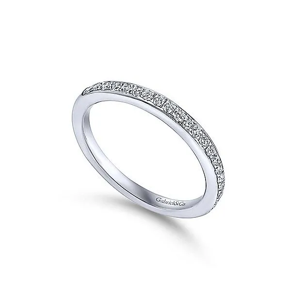 14K White Gold .21ctw Diamond Band Image 3 Your Jewelry Box Altoona, PA