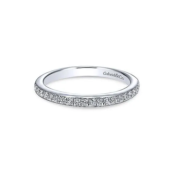 14K White Gold .21ctw Diamond Band Your Jewelry Box Altoona, PA
