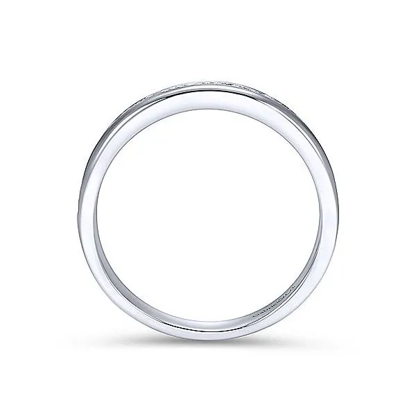 14K White Gold 1/4ctw Diamond Band Image 2 Your Jewelry Box Altoona, PA
