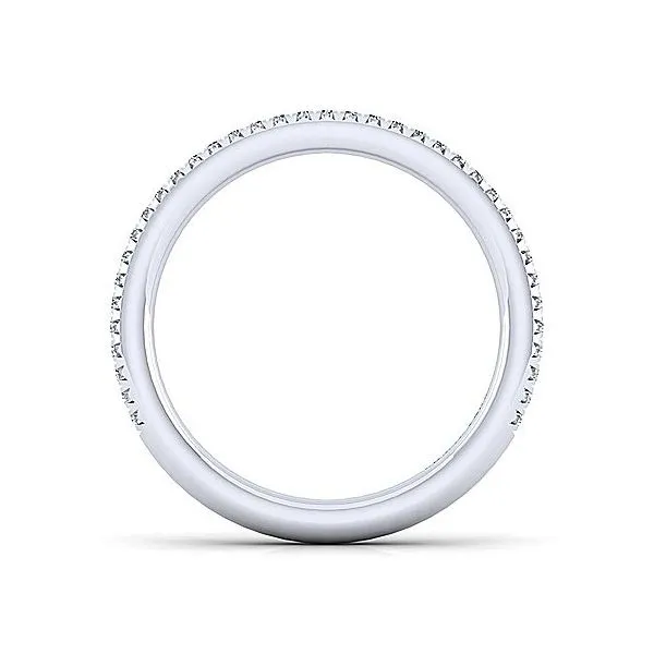 14K White Gold 0.20ctw Diamond Band Image 2 Your Jewelry Box Altoona, PA