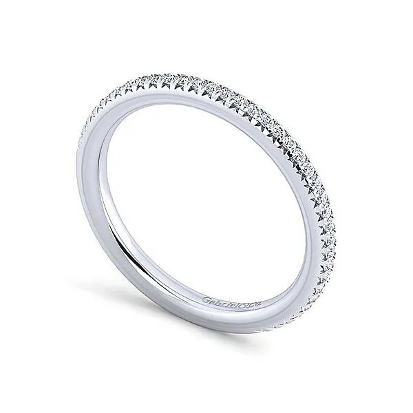 14K White Gold 0.20ctw Diamond Band Image 3 Your Jewelry Box Altoona, PA