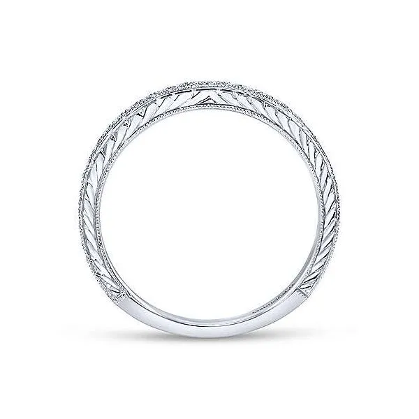 14K White Gold .25ctw Diamond Band Image 2 Your Jewelry Box Altoona, PA