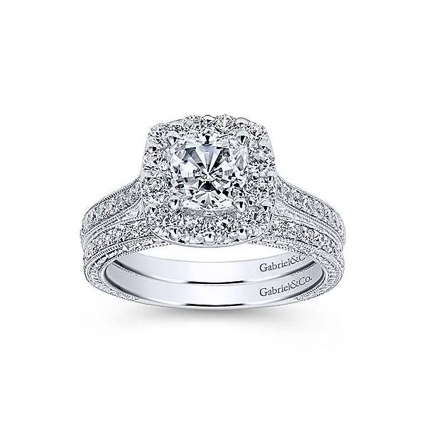 14K White Gold .25ctw Diamond Band Image 4 Your Jewelry Box Altoona, PA