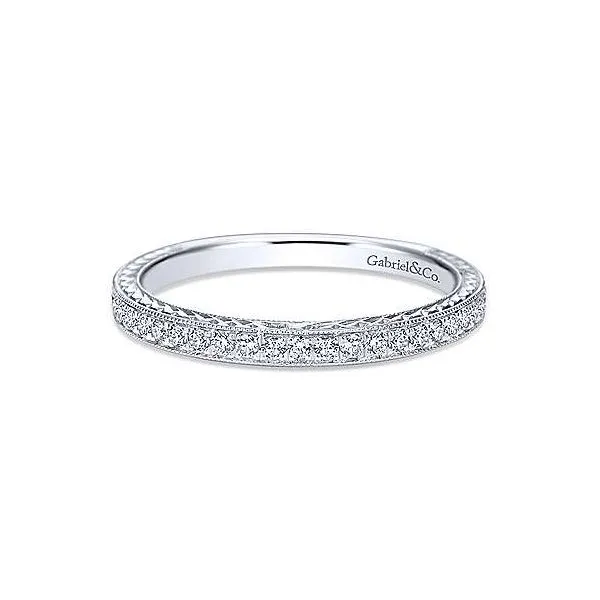 14K White Gold .25ctw Diamond Band Your Jewelry Box Altoona, PA