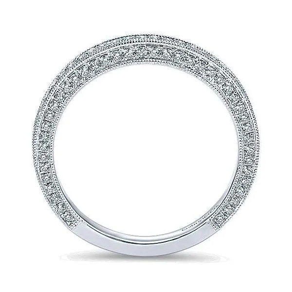 14K White Gold .55ctw Diamond Band Image 2 Your Jewelry Box Altoona, PA