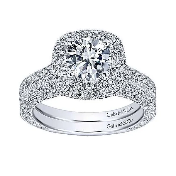 14K White Gold .55ctw Diamond Band Image 4 Your Jewelry Box Altoona, PA
