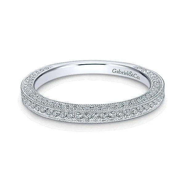 14K White Gold .55ctw Diamond Band Your Jewelry Box Altoona, PA