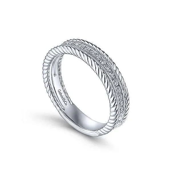14K White Gold .30ctw Diamond Anniversary Band Image 3 Your Jewelry Box Altoona, PA