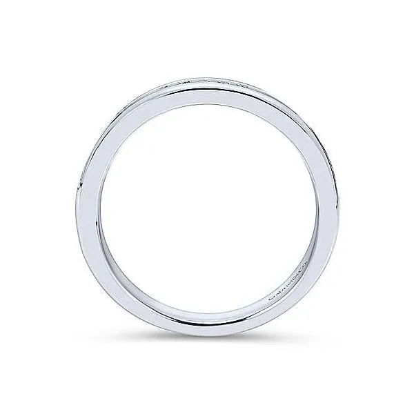14K White Gold .25ctw Diamond Wedding Band Image 2 Your Jewelry Box Altoona, PA