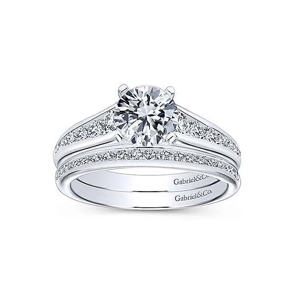 14K White Gold .25ctw Diamond Wedding Band Image 4 Your Jewelry Box Altoona, PA