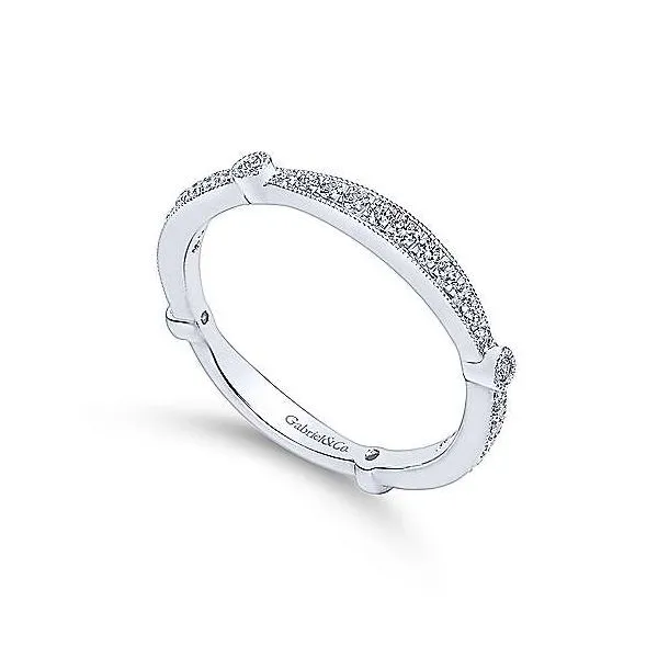 14K White Gold .25ctw Diamond Wedding Band Image 3 Your Jewelry Box Altoona, PA