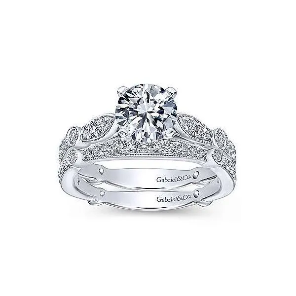 14K White Gold .25ctw Diamond Wedding Band Image 4 Your Jewelry Box Altoona, PA