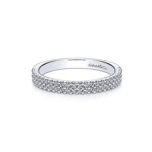 14K White Gold .32ctw Diamond Wedding Band Your Jewelry Box Altoona, PA