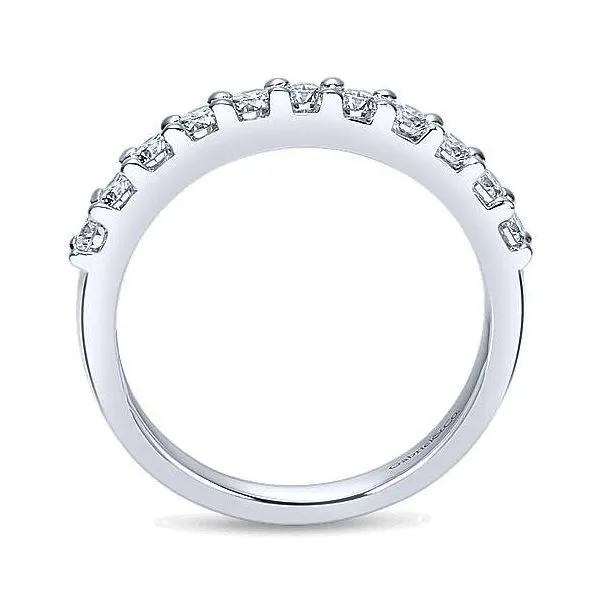 14K White Gold .50ctw Diamond Band Image 2 Your Jewelry Box Altoona, PA