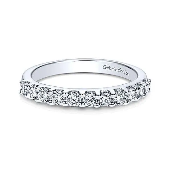 14K White Gold .50ctw Diamond Band Your Jewelry Box Altoona, PA