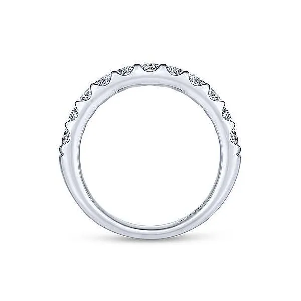 14K White Gold 1.00ctw Diamond Band Image 2 Your Jewelry Box Altoona, PA