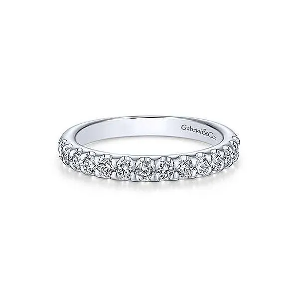 14K White Gold .50ctw Diamond Band Your Jewelry Box Altoona, PA
