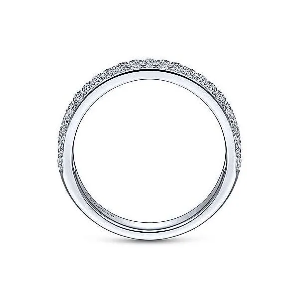 14K White Gold .55 ctw Diamond Band Image 2 Your Jewelry Box Altoona, PA