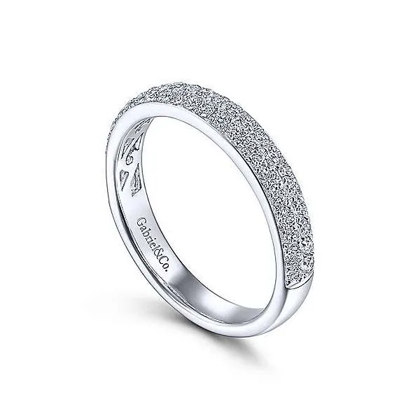 14K White Gold .55 ctw Diamond Band Image 3 Your Jewelry Box Altoona, PA