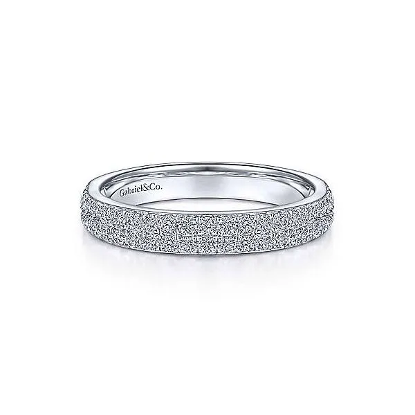 14K White Gold .55 ctw Diamond Band Your Jewelry Box Altoona, PA