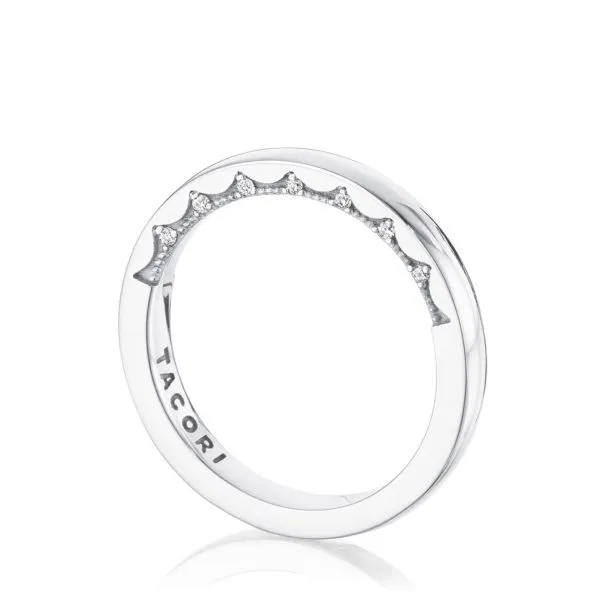 Tacori 14K White Gold Wedding Band Image 3 Your Jewelry Box Altoona, PA