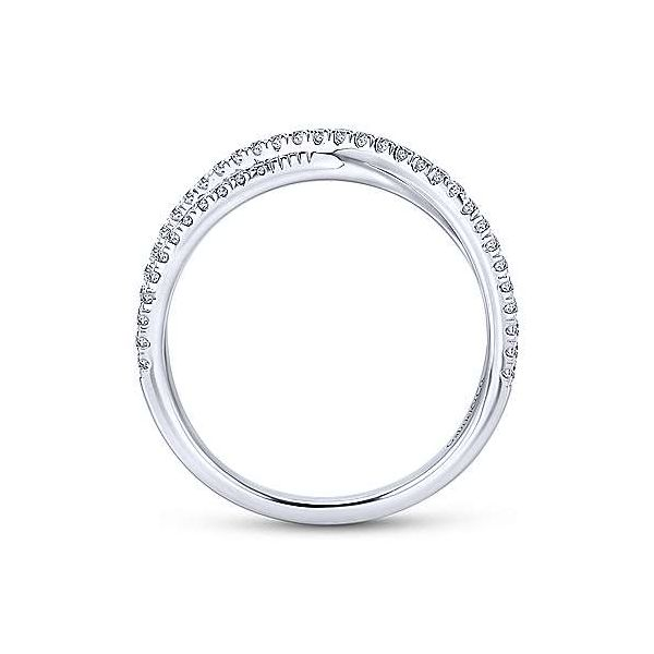 Gabriel & Co Diamond Criss Cross Ring Image 3 Your Jewelry Box Altoona, PA