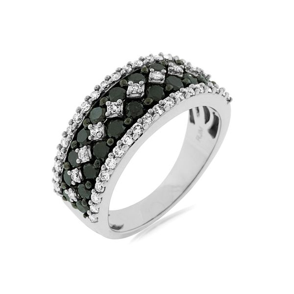 14K White Gold Black Diamond Ring Your Jewelry Box Altoona, PA
