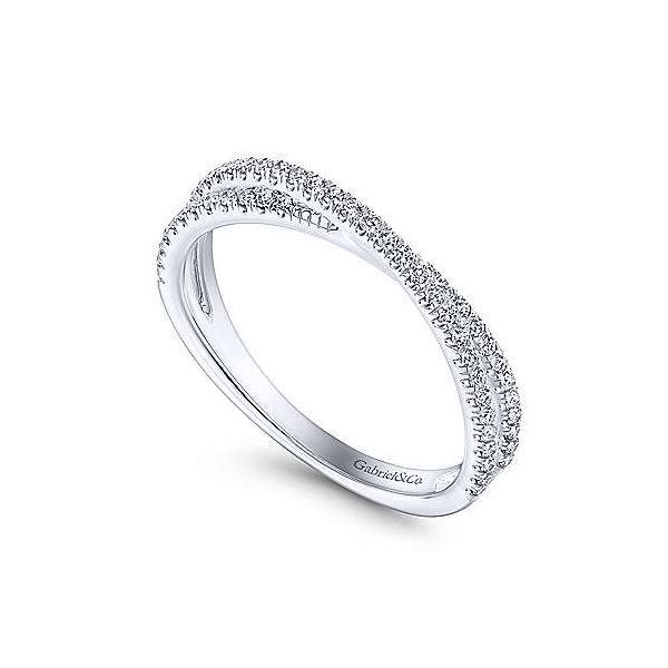Gabriel & Co Diamond Criss Cross Ring Image 2 Your Jewelry Box Altoona, PA