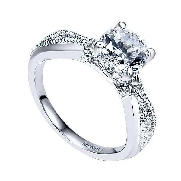 Gabriel & Co Diamond Engagement Ring Image 3 Your Jewelry Box Altoona, PA